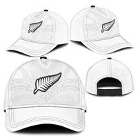 New Zealand Football Classic Cap The Whites-Sporty T90 Style - Polynesian Pride