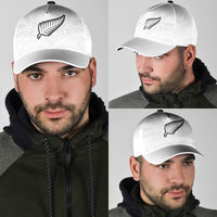 New Zealand Football Classic Cap The Whites-Sporty T90 Style - Polynesian Pride