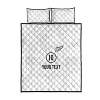 Custom New Zealand Football Quilt Bed Set The Whites-Sporty T90 Style - Polynesian Pride