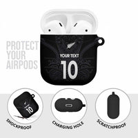 Custom Aotearoa Rugby AirPods Case The Blacks-Sporty T90 Style LT03 - Polynesian Pride