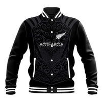 Custom Aotearoa Rugby Baseball Jacket The Blacks-Sporty T90 Style - Polynesian Pride