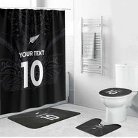 Custom Aotearoa Rugby Bathroom Set The Blacks-Sporty T90 Style - Polynesian Pride