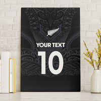 Custom Aotearoa Rugby Canvas Wall Art The Blacks-Sporty T90 Style - Polynesian Pride