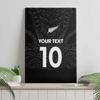 Custom Aotearoa Rugby Canvas Wall Art The Blacks-Sporty T90 Style - Polynesian Pride