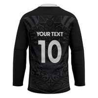 Custom Aotearoa Rugby Hockey Jersey The Blacks-Sporty T90 Style LT03 - Polynesian Pride