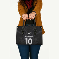 Custom Aotearoa Rugby Leather Bag The Blacks-Sporty T90 Style - Polynesian Pride