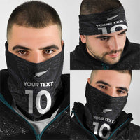 Custom Aotearoa Rugby Neck Gaiter The Blacks-Sporty T90 Style - Polynesian Pride