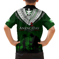 Norfolk Island ANZAC Day Hawaiian Shirt Soldier Lest We Forget Camouflage LT03 - Polynesian Pride