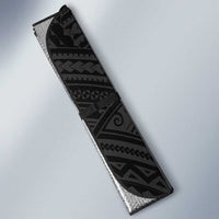 American Samoa Flag Day Auto Sun Shade Tribal Tattoo with Eagle Black LT03 - Polynesian Pride