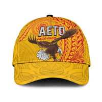 American Samoa Flag Day Classic Cap Fautasi Race Pago Pago-Aeto Eagle Wings Tribal Style LT03 Universal Fit Multicolor - Polynesian Pride