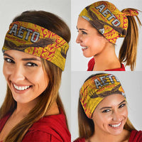 American Samoa Flag Day Neck Gaiter Fautasi Race Pago Pago-Aeto Eagle Wings Tribal Style LT03 - Polynesian Pride