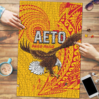 American Samoa Flag Day Puzzle Fautasi Race Pago Pago-Aeto Eagle Wings Tribal Style LT03 Multicolor - Polynesian Pride