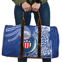 American Samoa Flag Day Travel Bag Fautasi Race Fagatogo-Iseula O Le Moana Sailfish Tribal Style