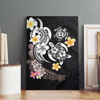 Hawaiian Tropical Plumeria Turtles Canvas Wall Art Polynesian Art Tattoo LT03 - Polynesian Pride
