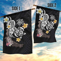 Hawaiian Tropical Plumeria Turtles Garden Flag Polynesian Art Tattoo