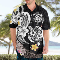 Hawaiian Tropical Plumeria Turtles Hawaiian Shirt Polynesian Art Tattoo LT03 - Polynesian Pride