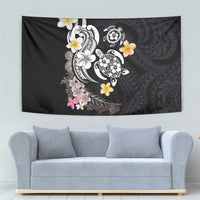 Hawaiian Tropical Plumeria Turtles Tapestry Polynesian Art Tattoo