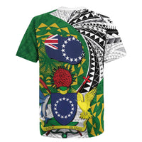 Cook Islands Independence Day Rugby Jersey National Flag and Emblem with Tatau Tattoo LT03 - Polynesian Pride