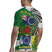 Cook Islands Independence Day Rugby Jersey National Flag and Emblem with Tatau Tattoo LT03 - Polynesian Pride