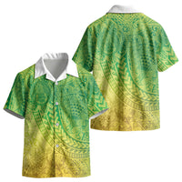 Hawaiian Turtles and Leis Kid Hawaiian Shirt Tribal Kakau Pattern Fresh Summer Vibe LT03