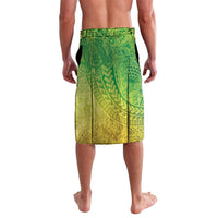 Hawaiian Turtles and Leis Lavalava Tribal Kakau Pattern Fresh Summer Vibe