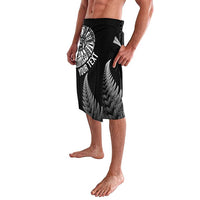Personalised New Zealand Maori Art Tattoo and Silver Fern Lavalava LT03 - Polynesian Pride