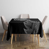 Personalised New Zealand Maori Art Tattoo and Silver Fern Tablecloth LT03 - Polynesian Pride