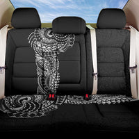 Polynesian Art Traditional Tattoo Pattern Back Car Seat Cover LT03 One Size Black - Polynesian Pride