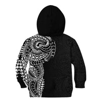 Polynesian Art Traditional Tattoo Pattern Kid Hoodie