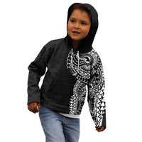 Polynesian Art Traditional Tattoo Pattern Kid Hoodie