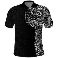 Polynesian Art Traditional Tattoo Pattern Polo Shirt