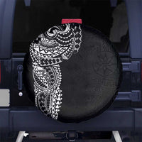 Polynesian Art Traditional Tattoo Pattern Spare Tire Cover LT03 - Polynesian Pride