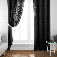 Polynesian Art Traditional Tattoo Pattern Window Curtain LT03 - Polynesian Pride
