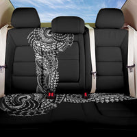 Polynesian Art Traditional Tattoo Back Car Seat Cover Simple Style LT03 One Size Black - Polynesian Pride