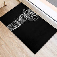 Polynesian Art Traditional Tattoo Rubber Doormat Simple Style LT03 - Polynesian Pride