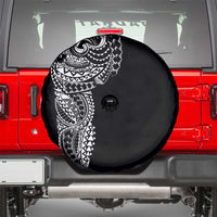 Polynesian Art Traditional Tattoo Spare Tire Cover Simple Style LT03 - Polynesian Pride