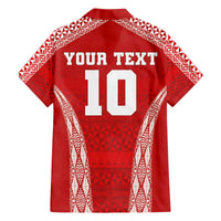 Custom Tonga Pacific Rugby 2024 Family Matching Puletasi and Hawaiian Shirt Ngatu Tribal Pattern LT03 - Polynesian Pride