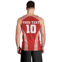 Custom Tonga Pacific Rugby 2024 Men Tank Top Ngatu Tribal Pattern LT03 - Polynesian Pride