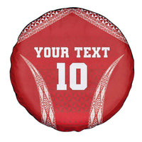 Custom Tonga Pacific Rugby 2024 Spare Tire Cover Ngatu Tribal Pattern LT03 - Polynesian Pride