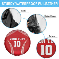 Custom Tonga Pacific Rugby 2024 Spare Tire Cover Ngatu Tribal Pattern LT03 - Polynesian Pride