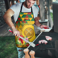 Melanesian Vanuatu Apron With Tapa Tribal Pattern and Triangle Geometric Tricolor LT03 - Polynesian Pride