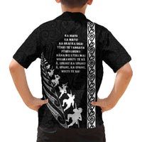 New Zealand Rugby Hawaiian Shirt Haka Dance Tribal God Mask Maori Pattern LT03 - Polynesian Pride