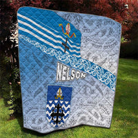 New Zealand Nelson Quilt Nelson's Flag and Seal - Maori Art Tattoo