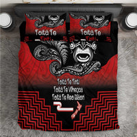 Aotearoa Toitu Te Tiriti Bedding Set New Zealand Honour the Treaty - Fight Together