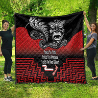 Aotearoa Toitu Te Tiriti Quilt New Zealand Honour the Treaty - Fight Together