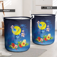Palau Jellyfish Laundry Basket Ocean Heritage Tropical Plants - Polynesian Pride
