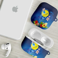 Palau Jellyfish AirPods Case Ocean Heritage Tropical Plants LT03 - Polynesian Pride