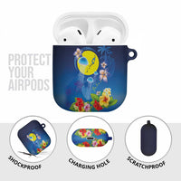 Palau Jellyfish AirPods Case Ocean Heritage Tropical Plants LT03 - Polynesian Pride