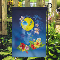 Palau Jellyfish Garden Flag Ocean Heritage Tropical Plants - Polynesian Pride