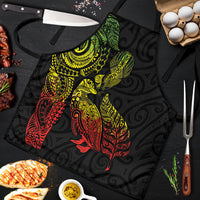Aotearoa Moko Tribal Tattoo Apron New Zealand Maori Penguin and Fantail Reggae Style